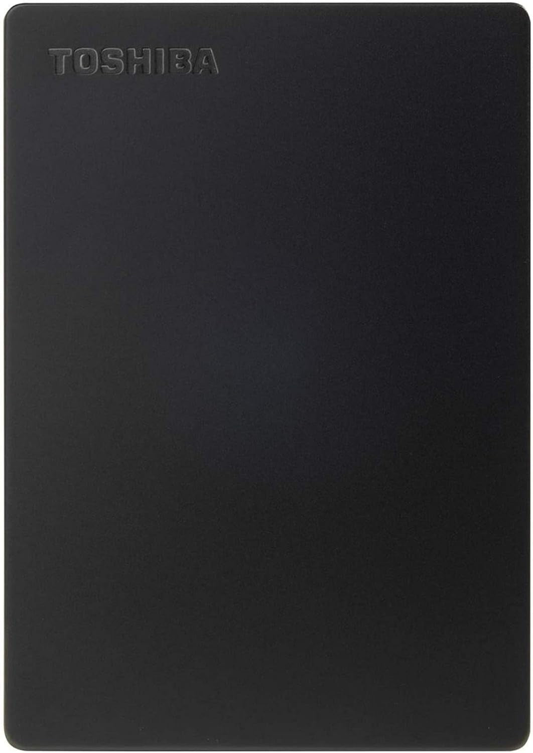 Toshiba Canvio Slim 2TB Portable External Hard Drive, USB 3.0, Black - Model HDTD320XK3EA