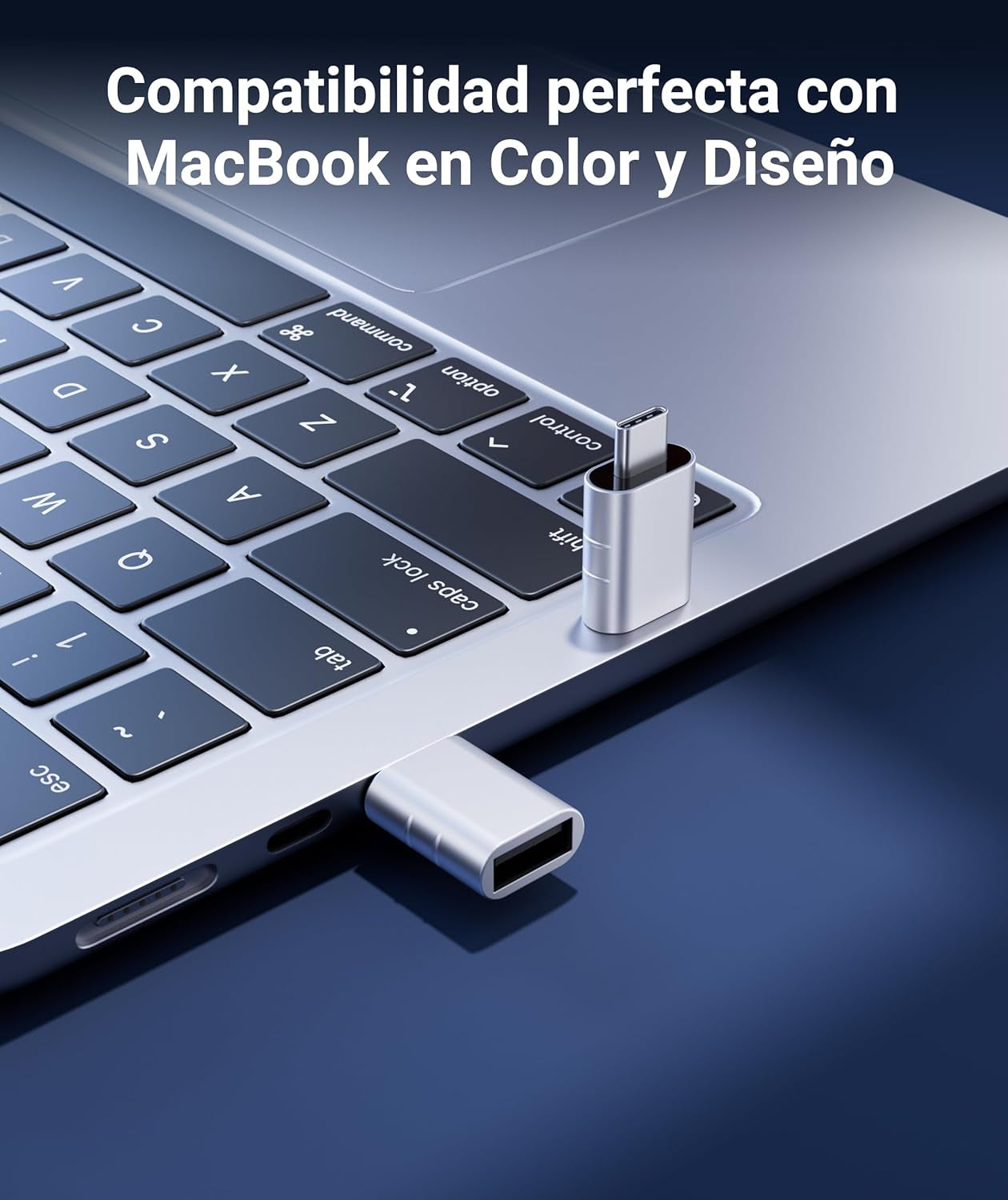 Syntech USB-C to USB Adapter (2-Pack) - USB-C Male to USB 3.0 Female Adapter for iPhone 17 Pro Max, MacBook Pro/Air 2024, iPad Mini/Pro, Surface Pro, and Other Type-C/Thunderbolt 4/3 Devices