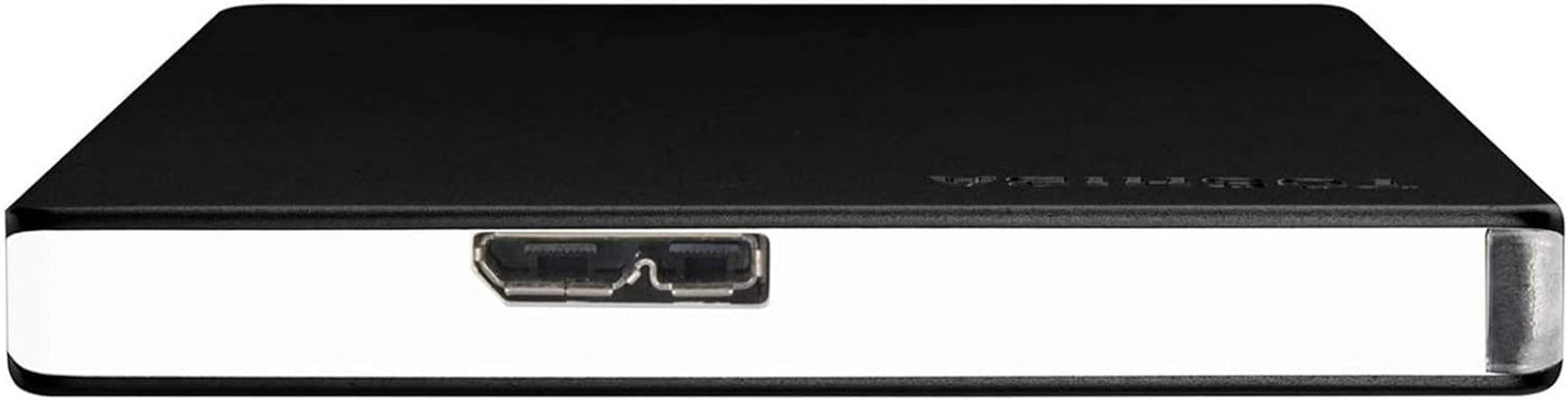 Toshiba Canvio Slim 2TB Portable External Hard Drive, USB 3.0, Black - Model HDTD320XK3EA
